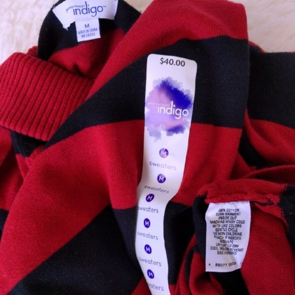 NWT TURTLE NECK SWEATER INDIGO - Picture 8 of 8